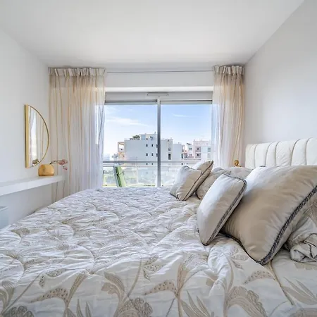 Panoramic Sea View Flat - Pool In The Nice