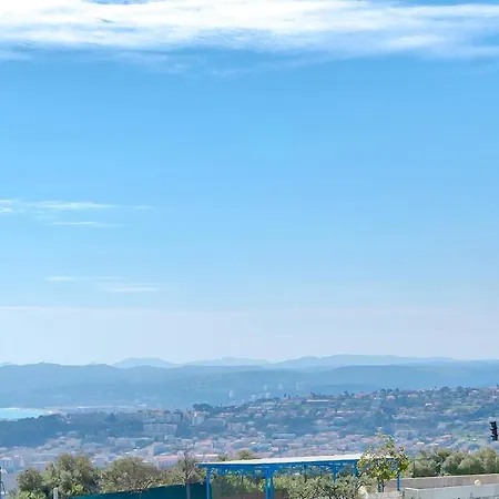 Panoramic Sea View Flat - Pool In The Appartement *